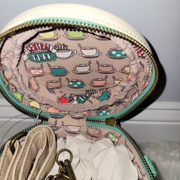 Loungefly FRIENDS Central Perk Coffee Cup Crossbody Bag - Picture 6 of 6